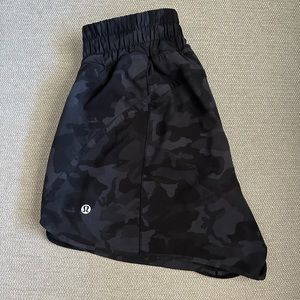 Lululemon Track That 5” Camo Shorts